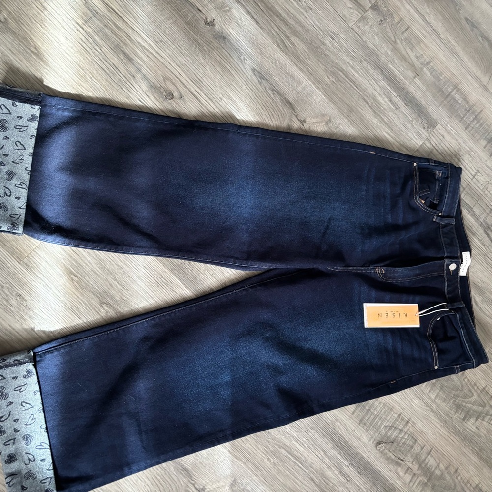 Kiss Women's Dark Blue Boyfriend Jeans
